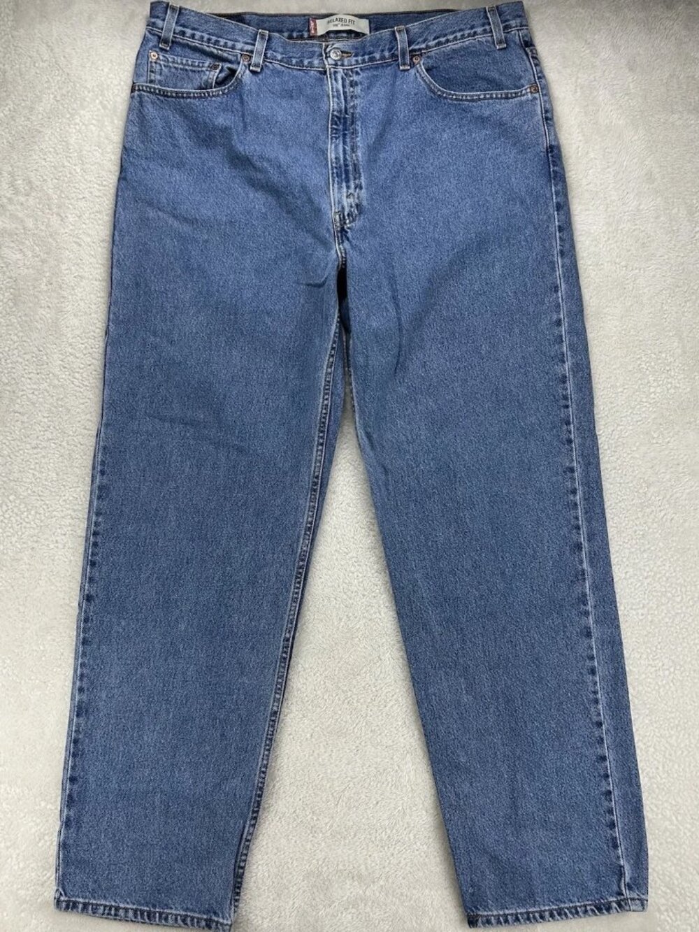 Vintage Levis 550 Jeans Mens Size 40x32 Relaxed Fit Blue Tapered Leg Tag 42x32